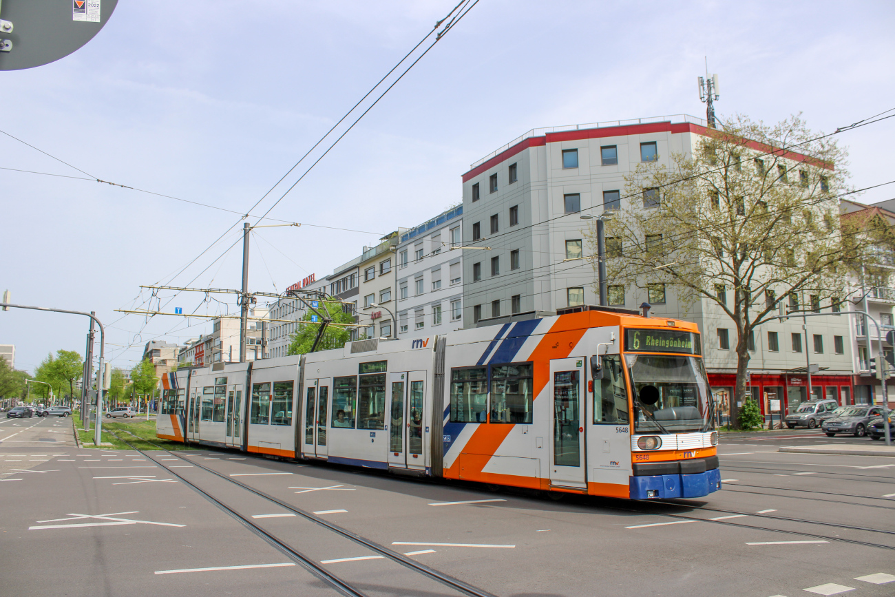 Rhein-Neckar, Duewag 6MGT č. 5648