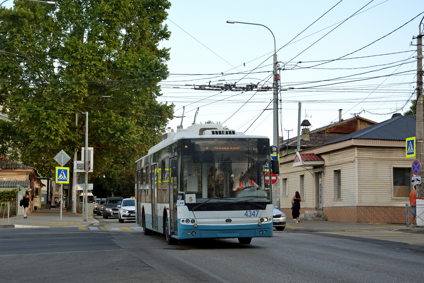 Крымскі тралейбус, Богдан Т70110 № 4347