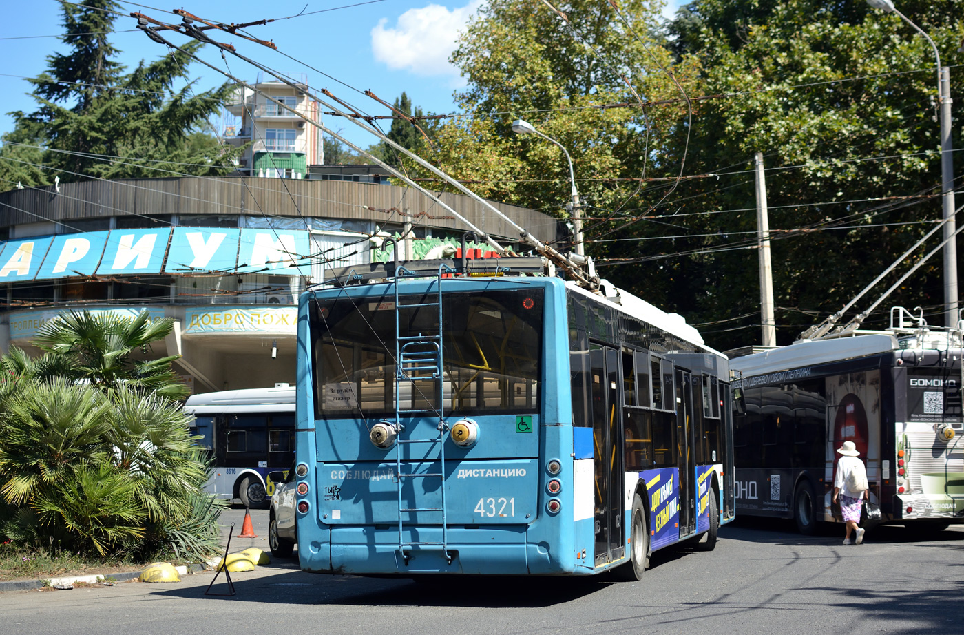 Крымский троллейбус, Богдан Т70110 № 4321