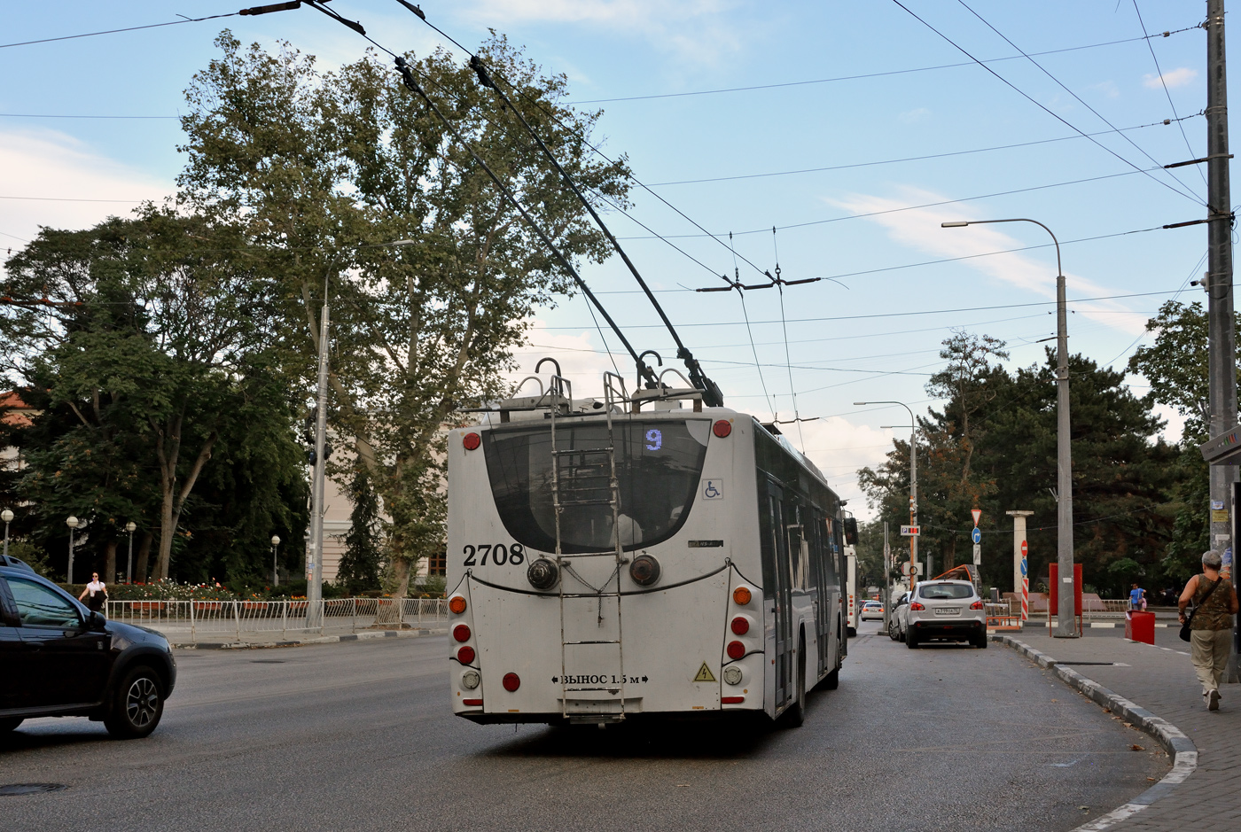 Қырым троллейбусы, VMZ-5298.01 “Avangard” № 2708
