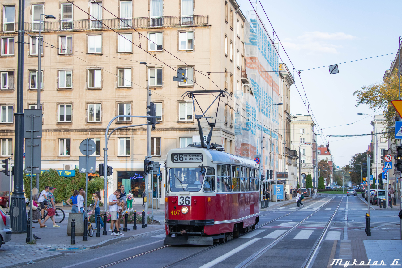 Warsaw, Konstal 13N № 407
