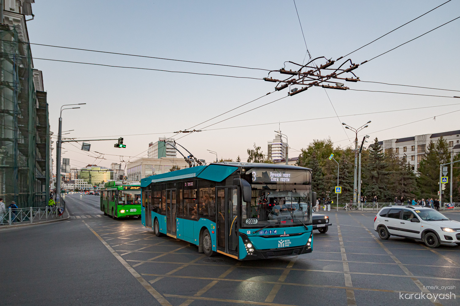 Казань, МАЗ-303Т22 № 2007
