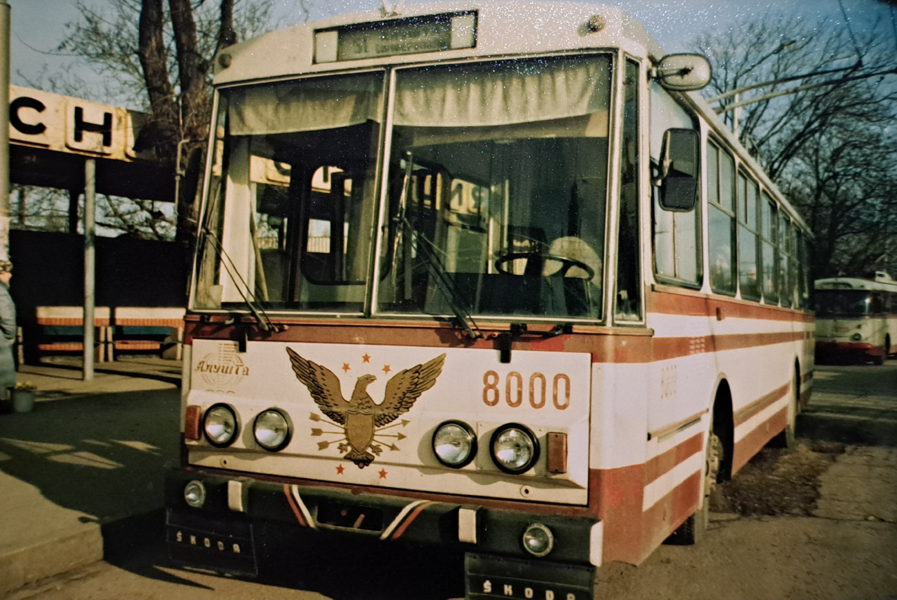 Krim-Obus, Škoda 14Tr02/6 Nr. 8000; Krim-Obus — Historical photos (1959 — 2000)