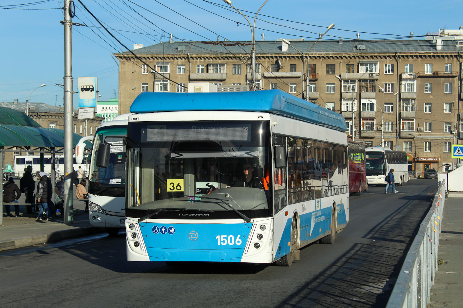 Novosibirsk, UTTZ-6241.01 “Gorozhanin” č. 1506