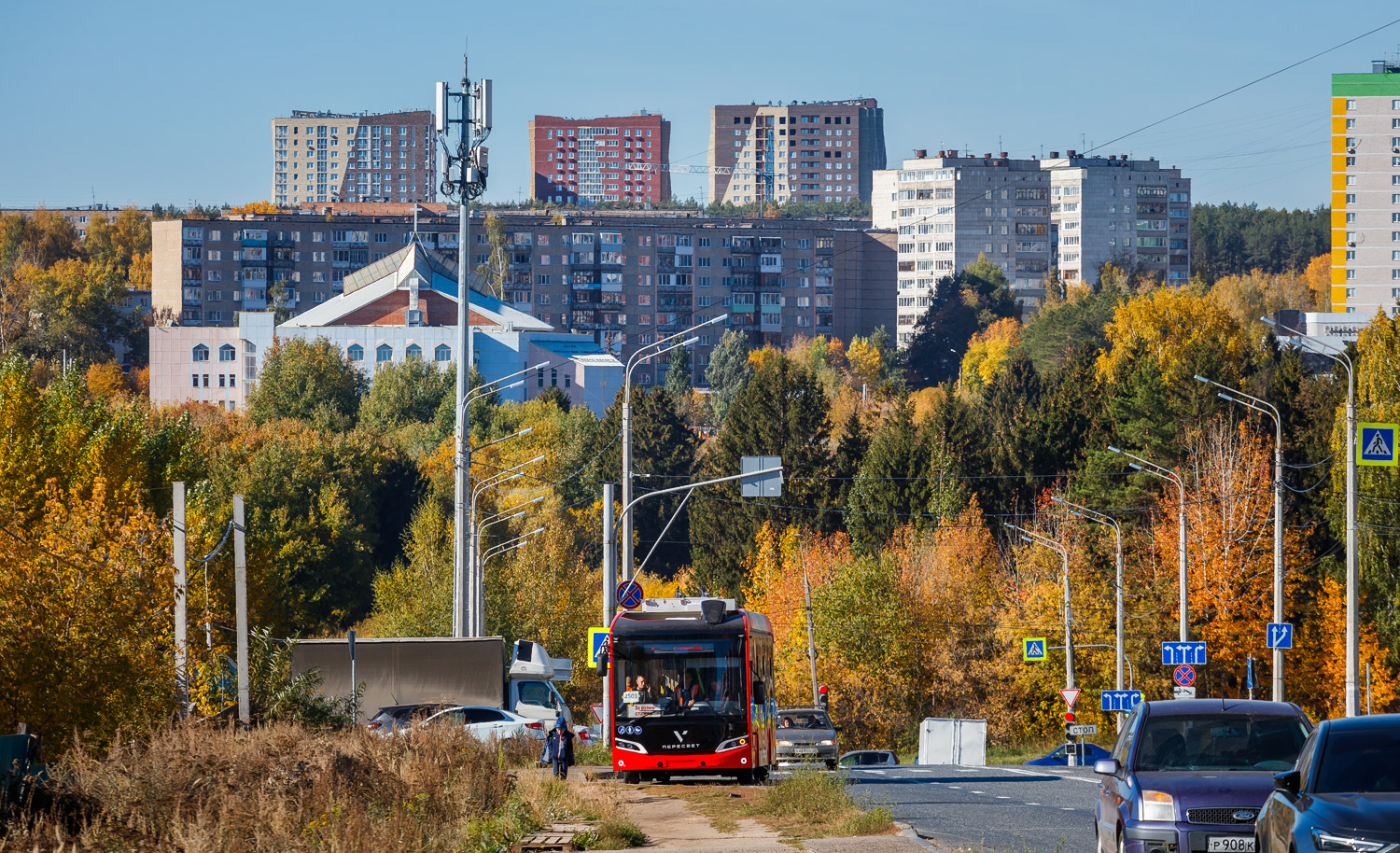 Izhevsk — New trolleybuses