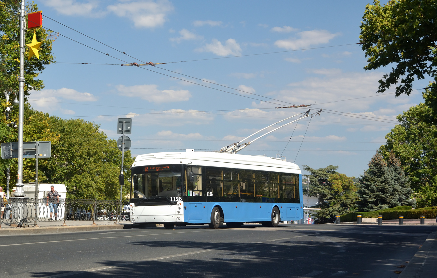 Севастополь, Тролза-5265.02 «Мегаполис» № 1126