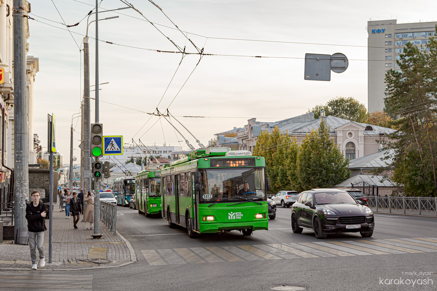 Казань, Тролза-5275.03 «Оптима» № 1412