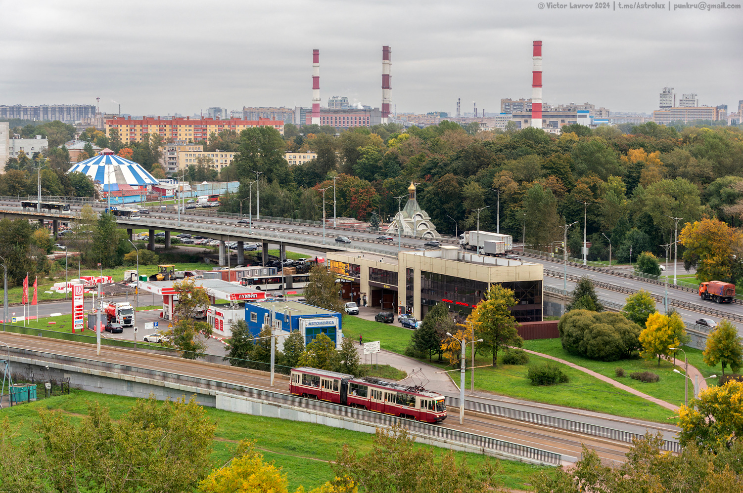 Санкт-Петербург — Трамвайные линии и инфраструктура; Санкт-Петербург — Троллейбусные линии и инфраструктура