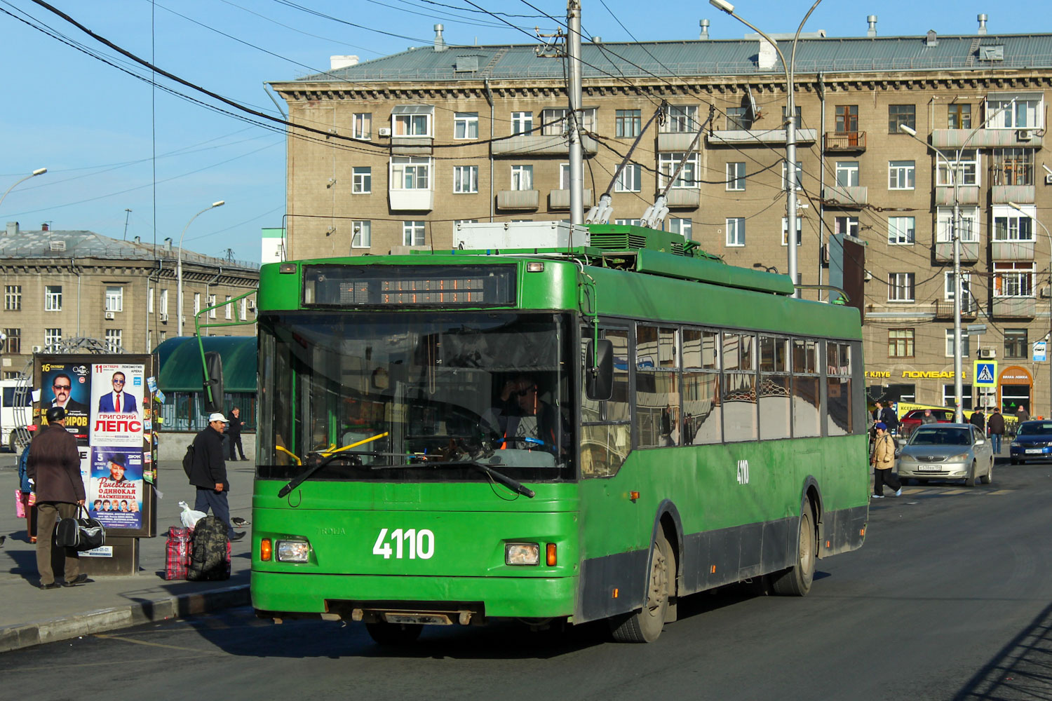 Novosibirsk, Trolza-5275.06 “Optima” # 4110 Novosibirsk, Trolza-5275.06 “Optima” # 4110