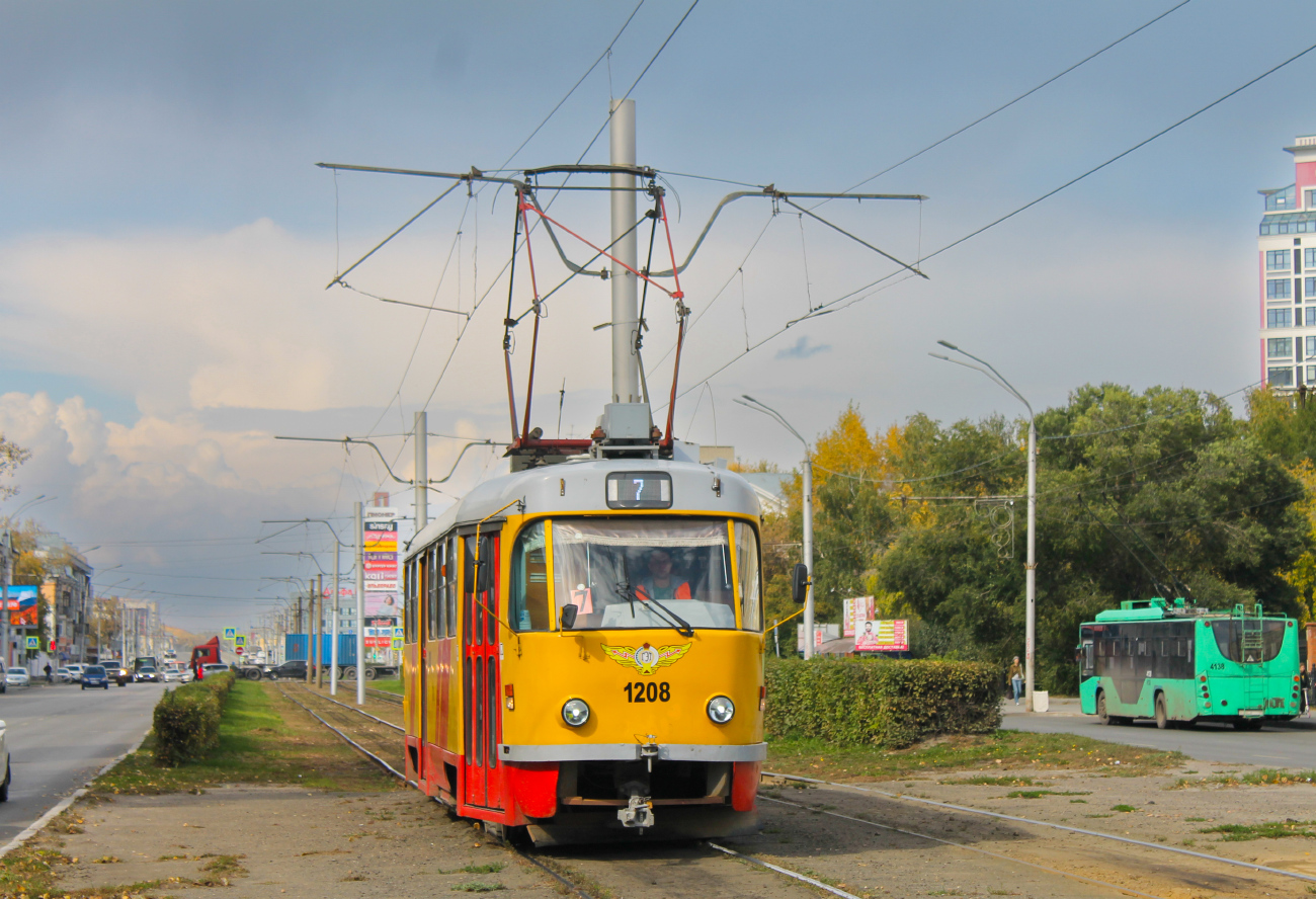 Барнаул, Tatra T3SU КВР Барнаул № 1208