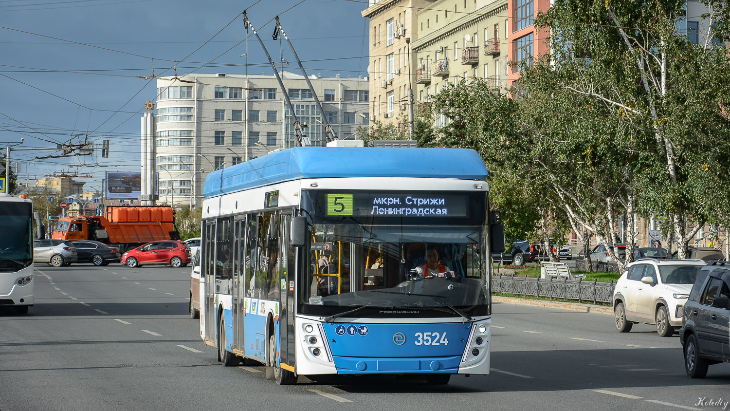 Новосибирск, УТТЗ-6241.01 «Горожанин» № 3524