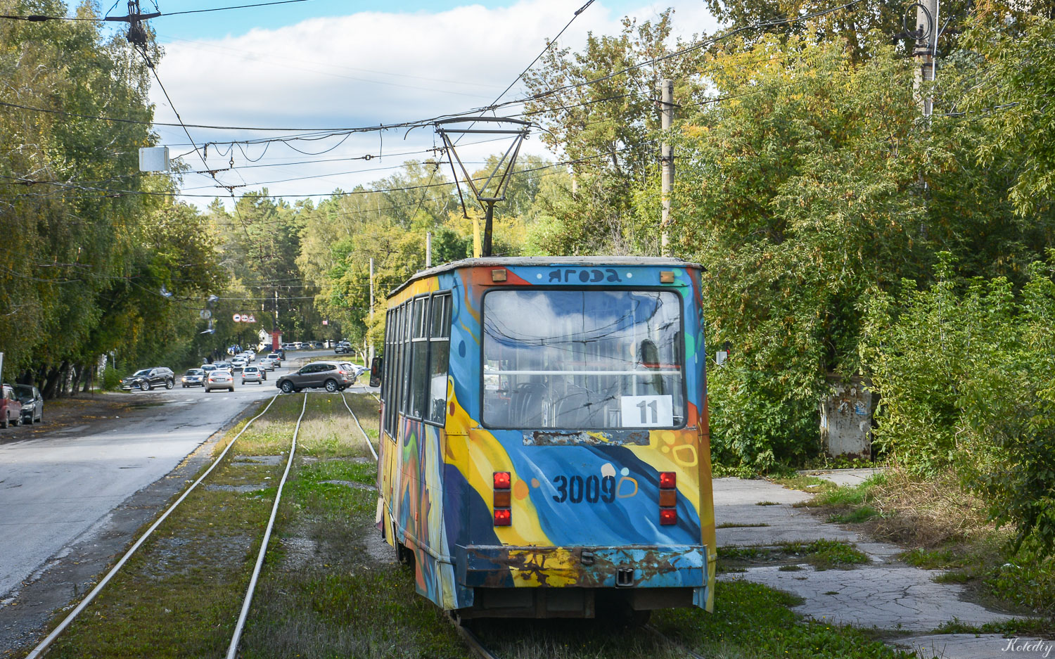 Новосибирск, 71-605 (КТМ-5М3) № 3009