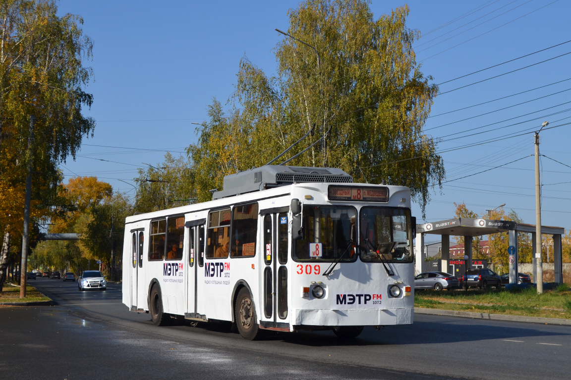 Йошкар-Ола, ЗиУ-682ГМ1 (с широкой передней дверью) № 309