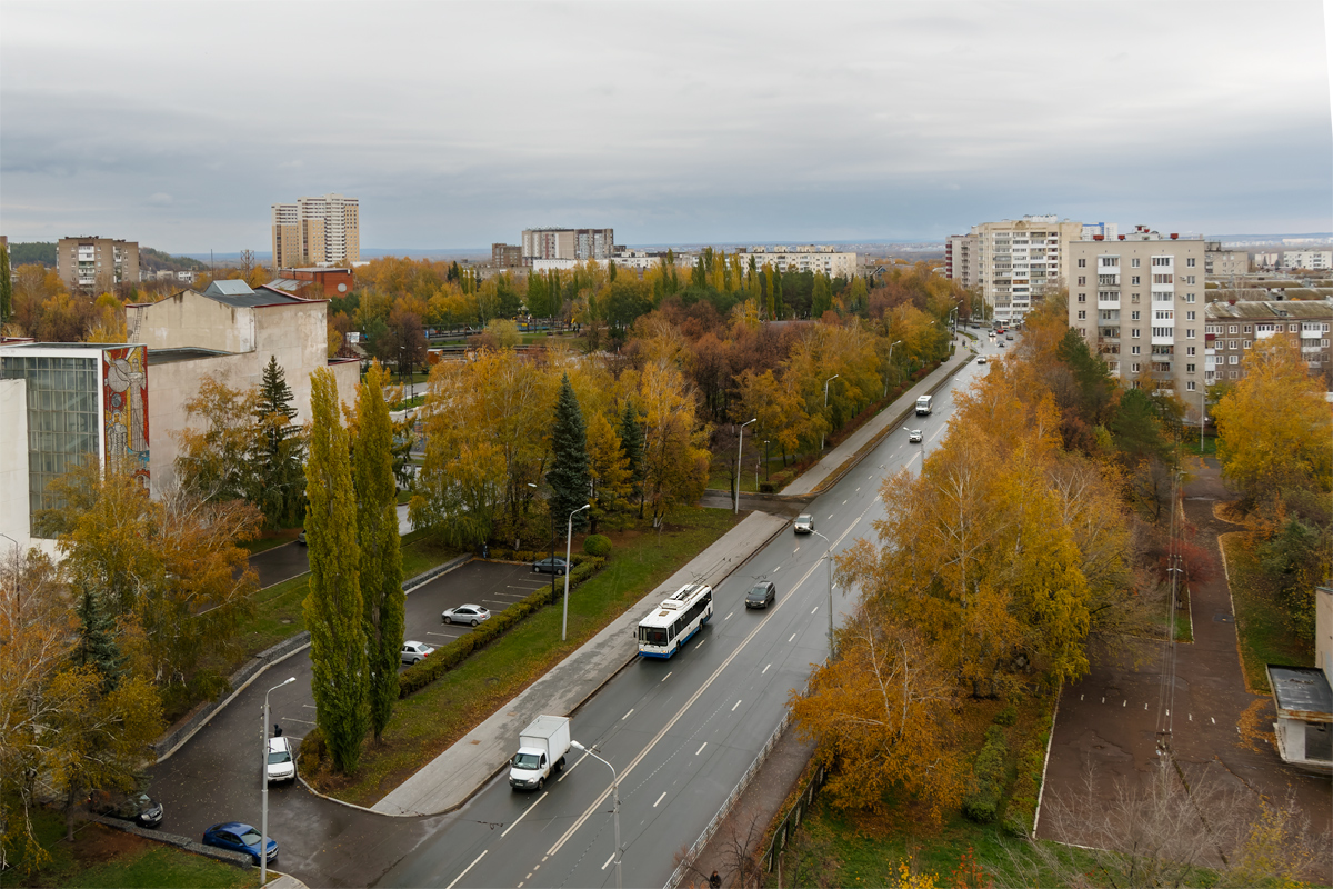 Уфа — Троллейбусная сеть — север