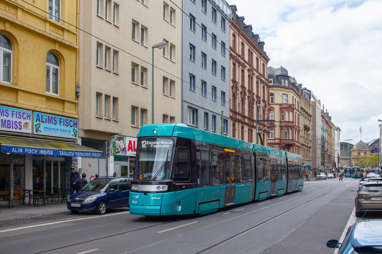 Франкфурт-на-Майне, Alstom Citadis 305 № 309