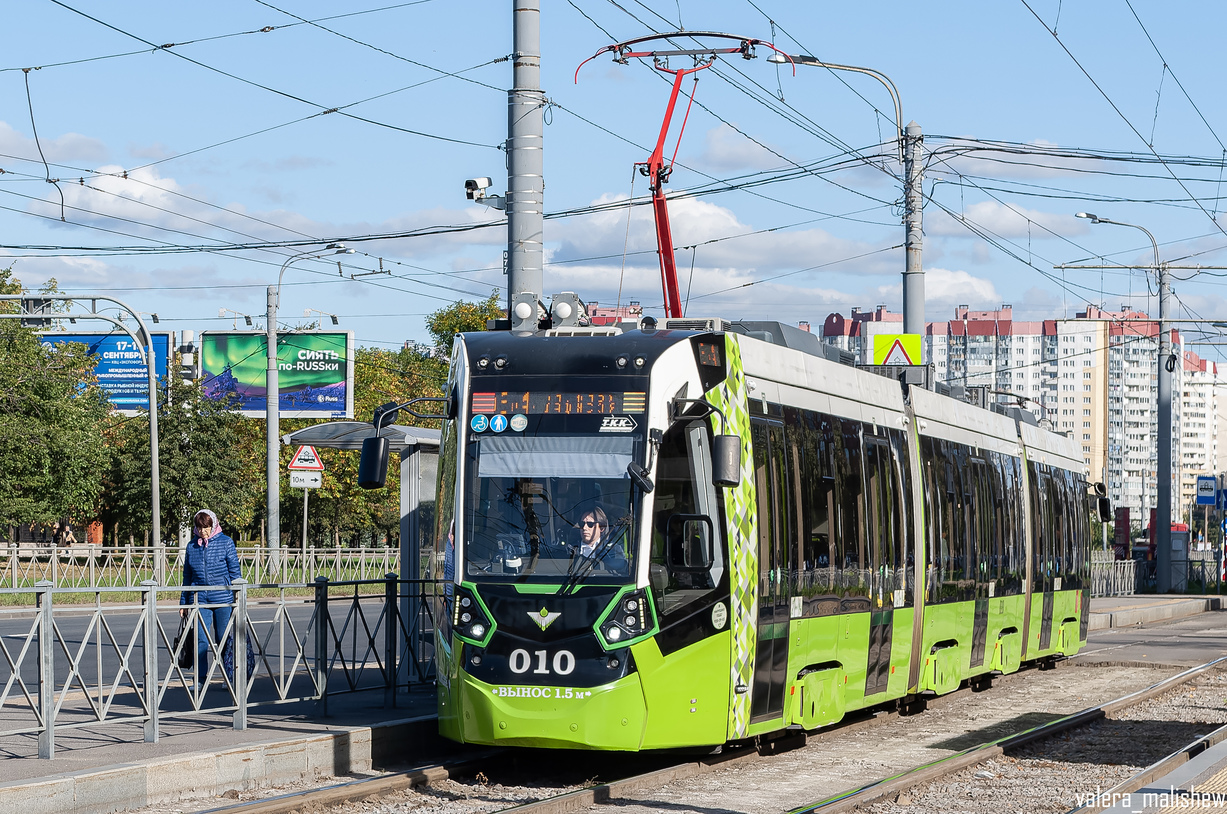 Санкт-Петербург, Stadler B85600M № 010
