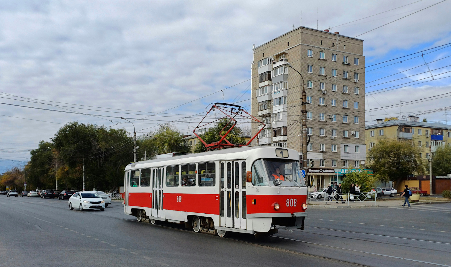 Самара, Tatra T3SU № 808
