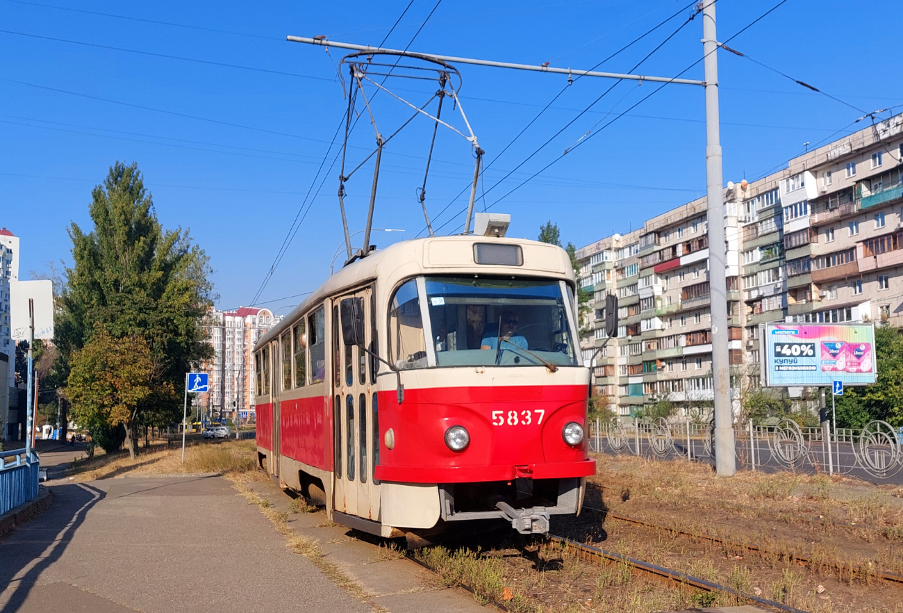 Киев, Tatra T3SU № 5837