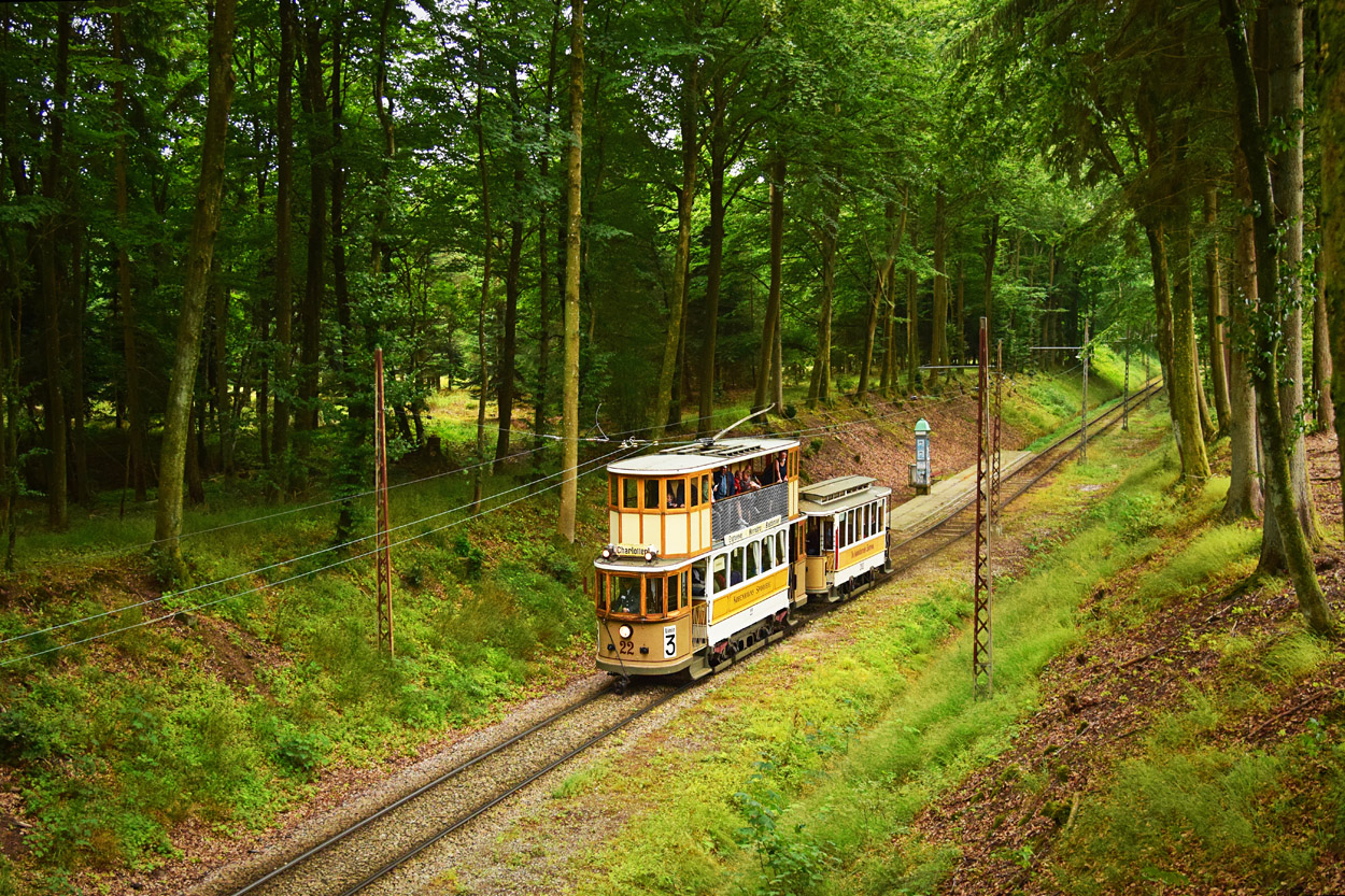 Скьолленесхольм, Двухосный моторный вагон № 22