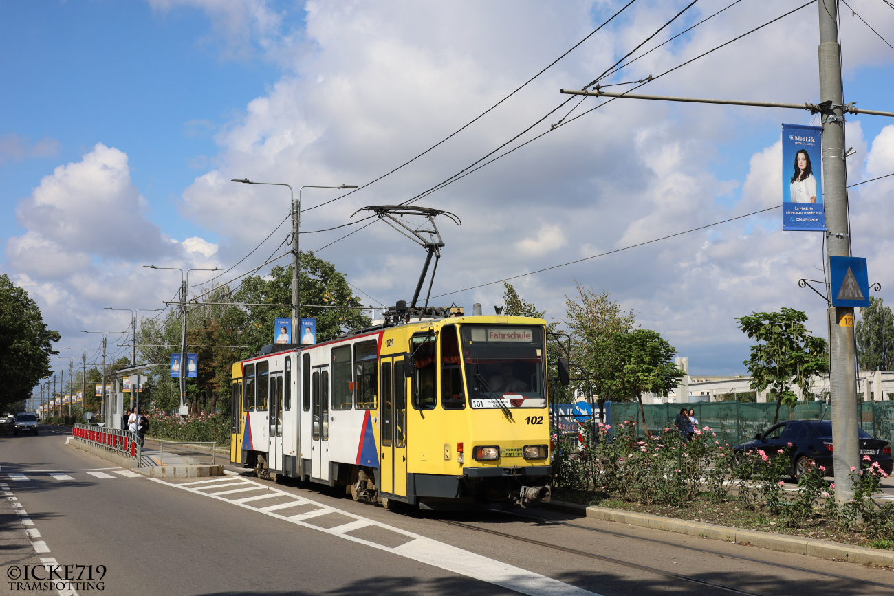 Плоешти, Tatra KT4DM № 102