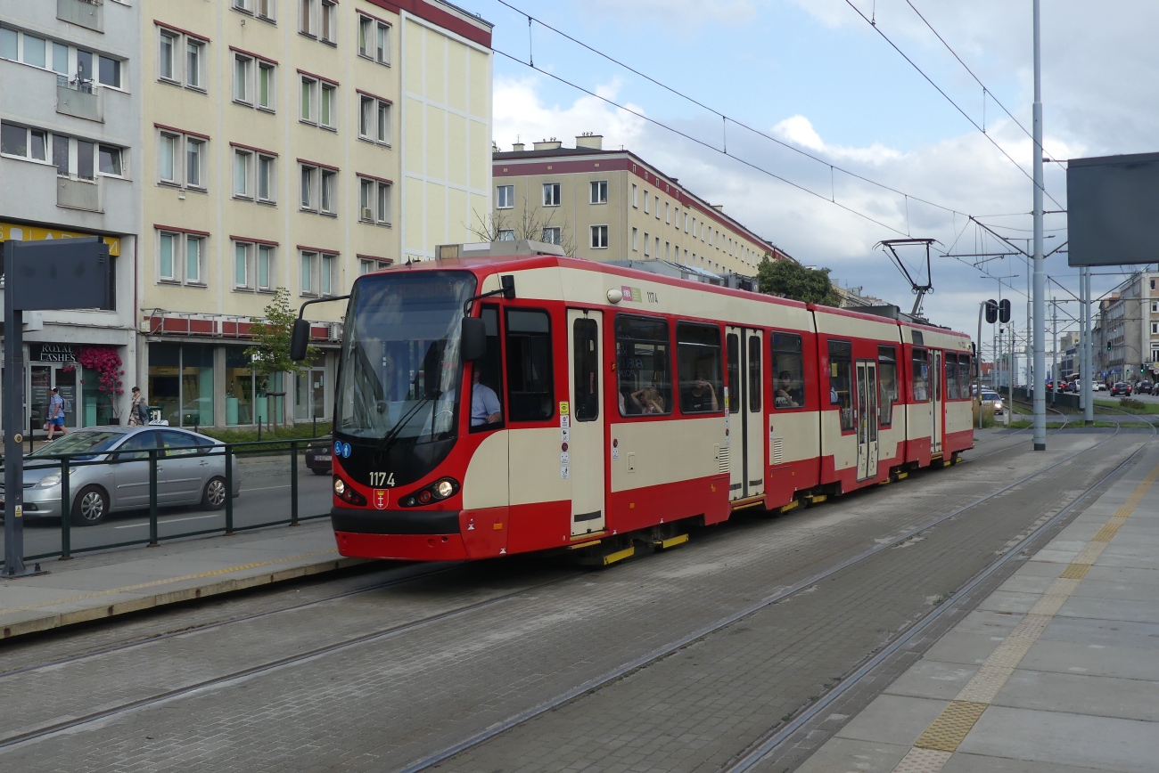 Gdańsk, Duewag N8C-MF 18 Nr 1174