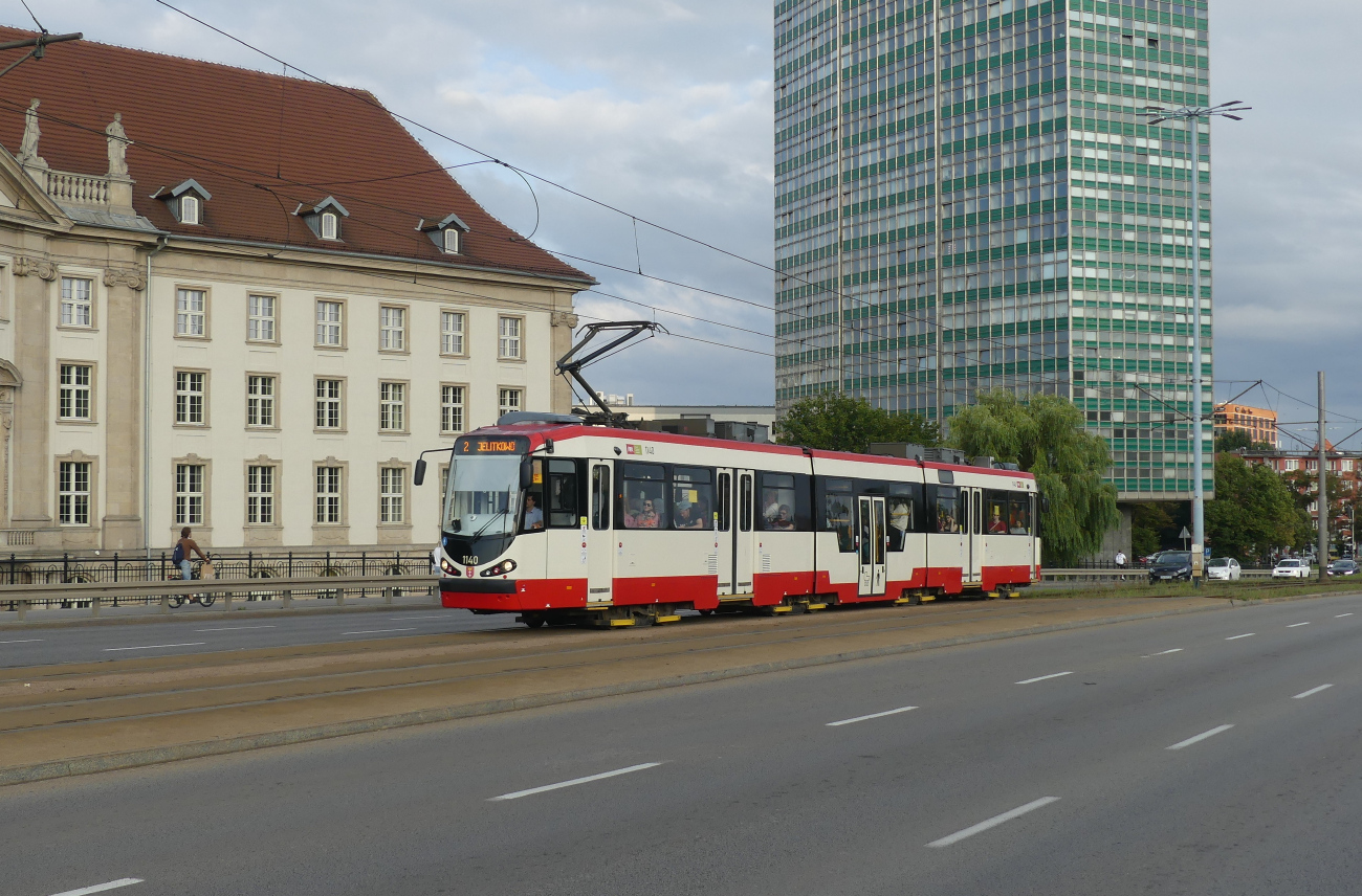 Гданьск, Duewag N8C-MF 01 № 1140