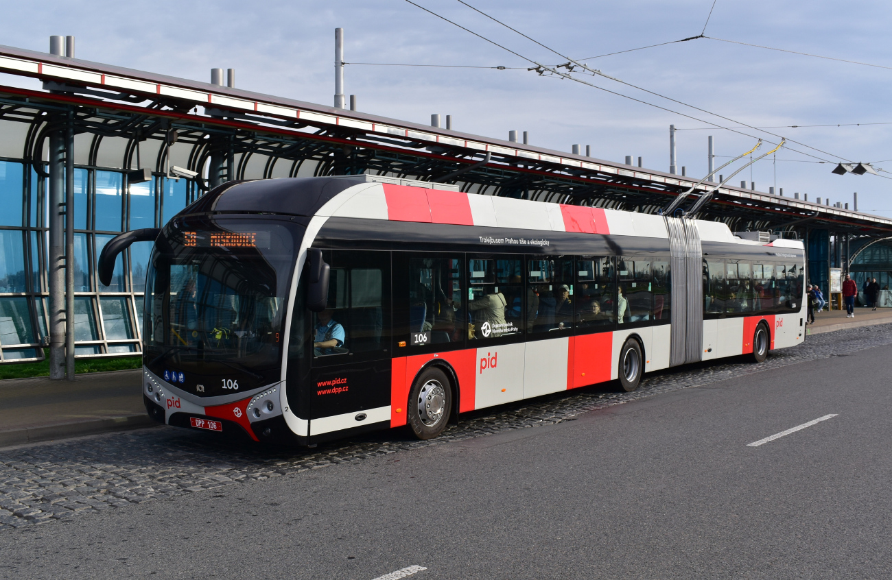 Прага, SOR TNS 18 (Cegelec) № 106