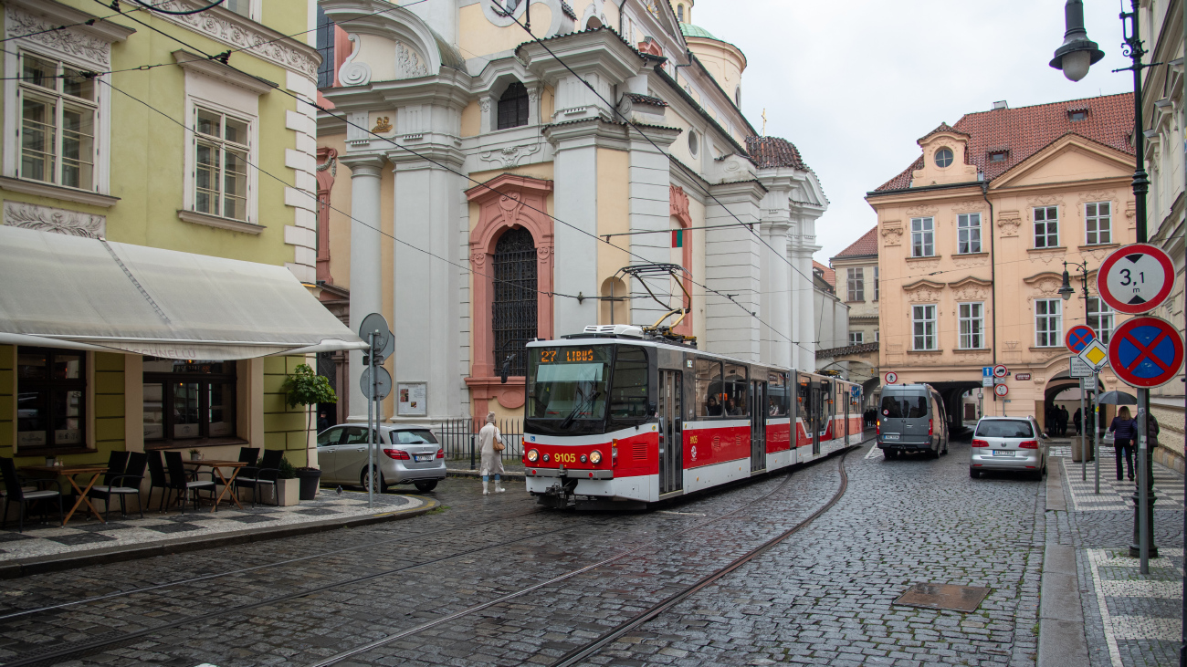Прага, Tatra KT8D5R.N2P № 9105