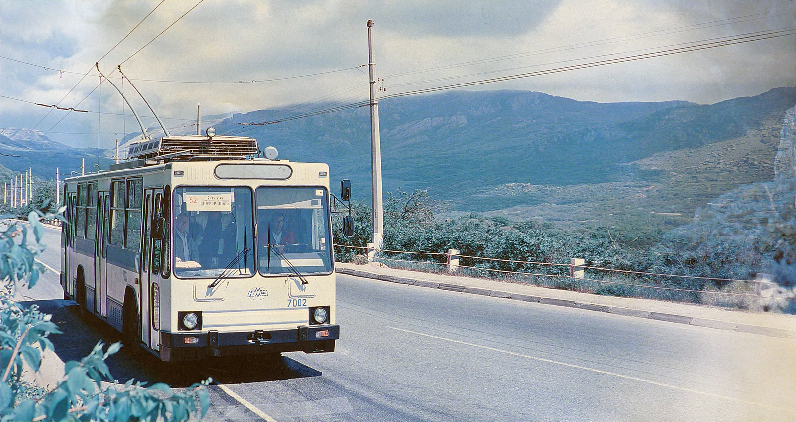 Крымский троллейбус, ЮМЗ Т2.09 № 7002