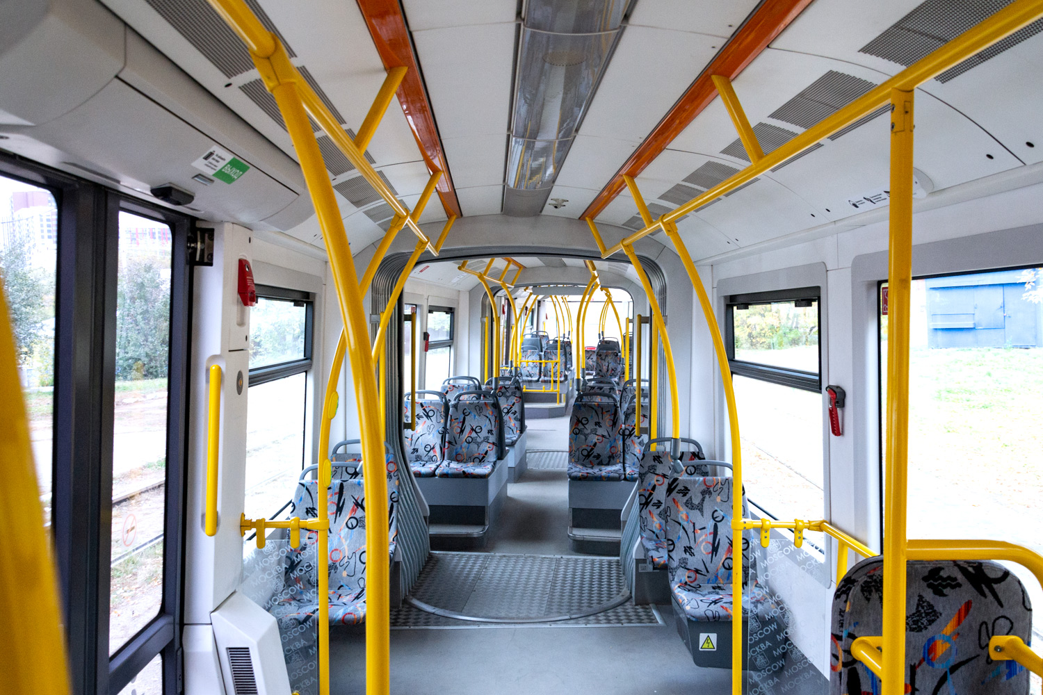 Уфа, 71-414 (Pesa Fokstrot) № 1201; Уфа — Салоны
