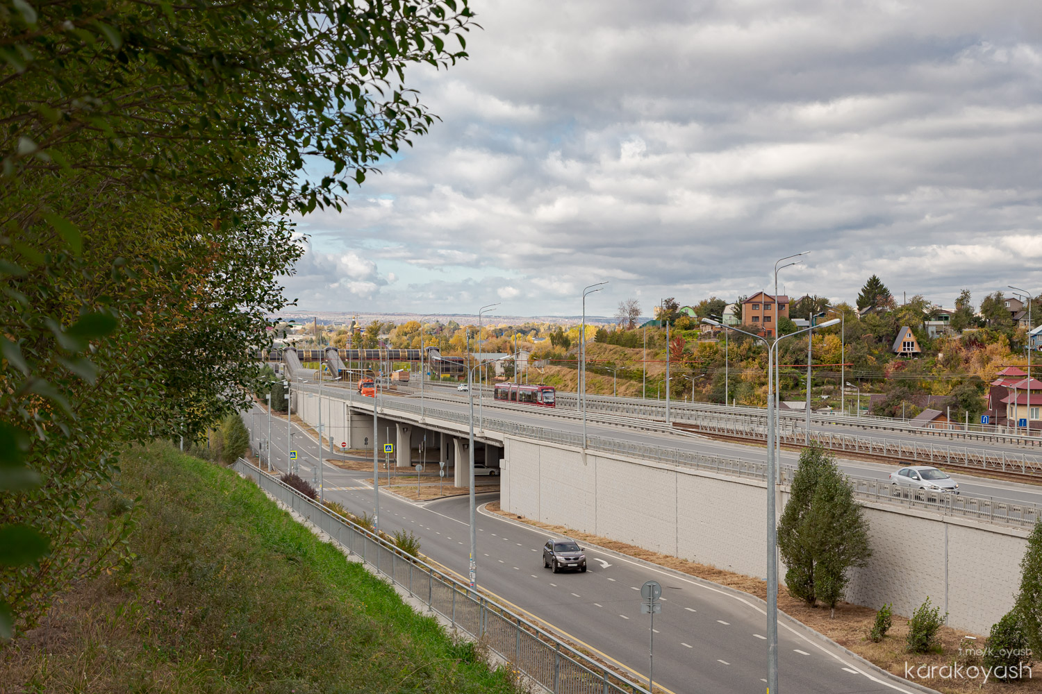 Казань — Электротранспорт с высоты