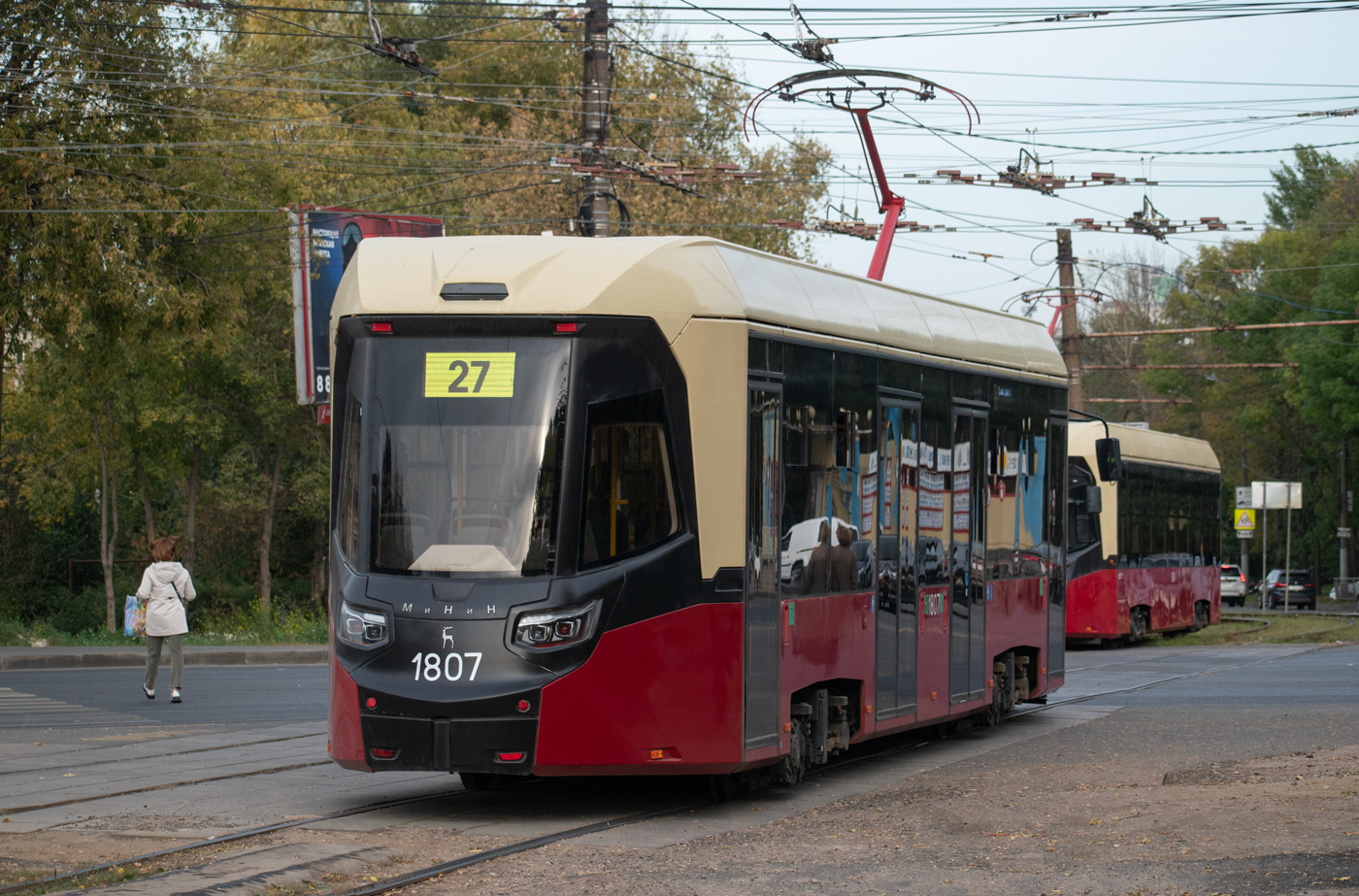 Нижний Новгород, БКМ Т811 «МиНиН» № 1807