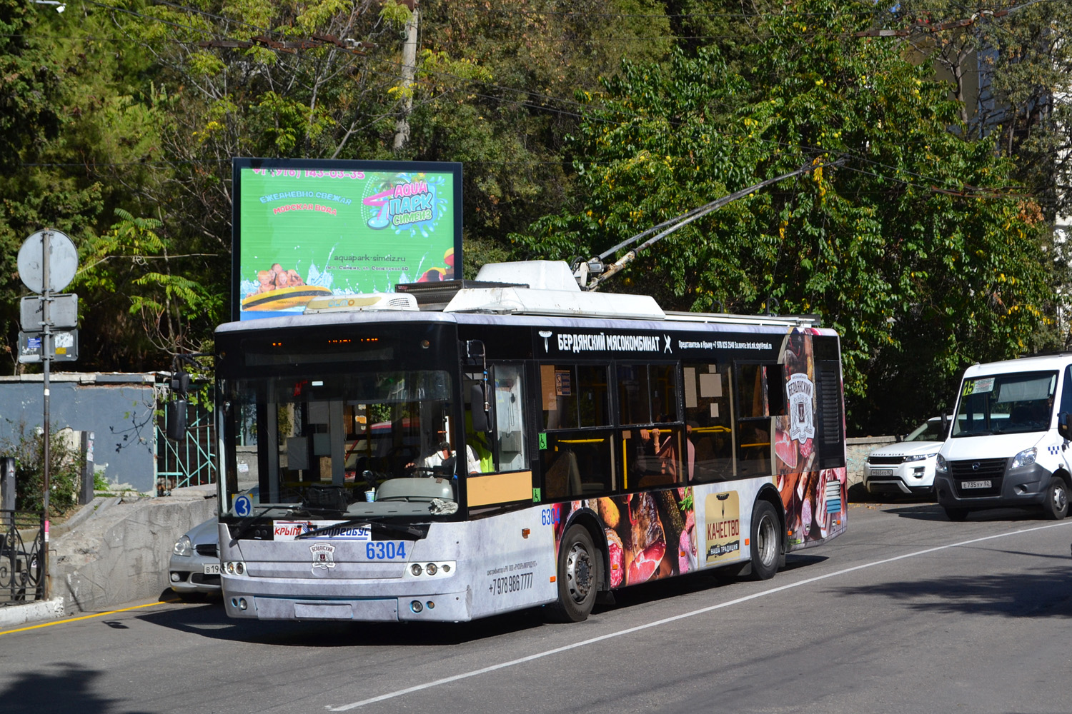 Крымский троллейбус, Богдан Т60111 № 6304