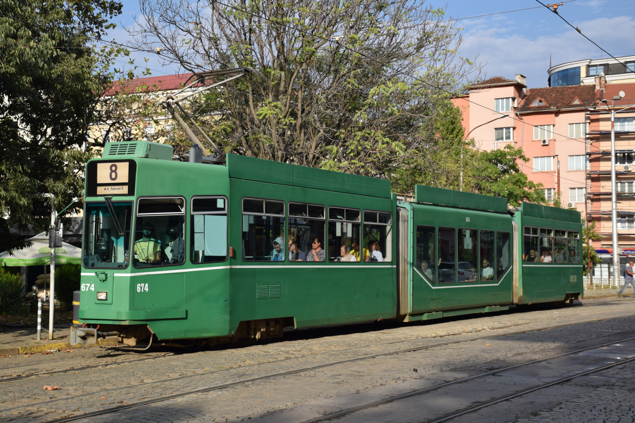 Sofia, Schindler/Siemens Be 4/6 S nr. 674