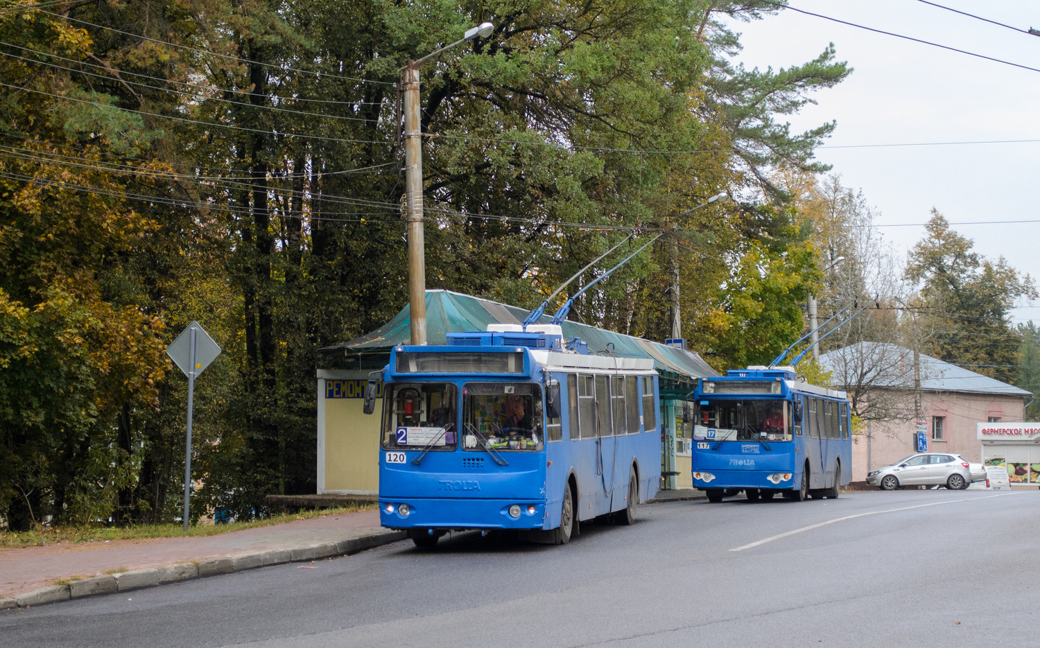 Калуга, ЗиУ-682Г-016.02 № 120; Калуга, ЗиУ-682Г-016.02 № 117