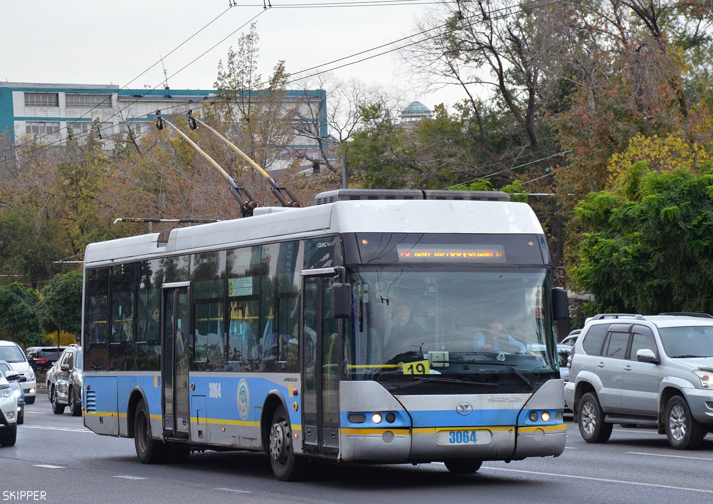Almaty, YoungMan JNP6120GDZ (Neoplan Kazakhstan) № 3064