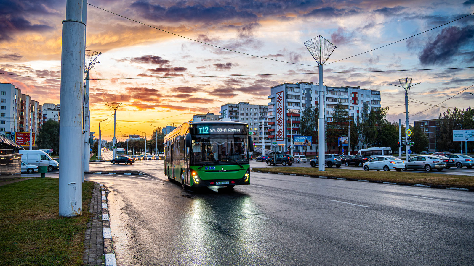 Witebsk, MAZ-303E10 Nr АА Е001-2
