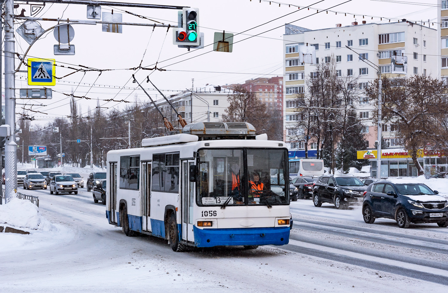 Уфа, БТЗ-52767А № 1056