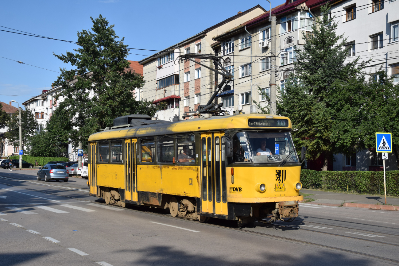 Ботошани, Tatra T4D-MT № BT-343 Ботошани, Tatra T4D-MT № BT-343