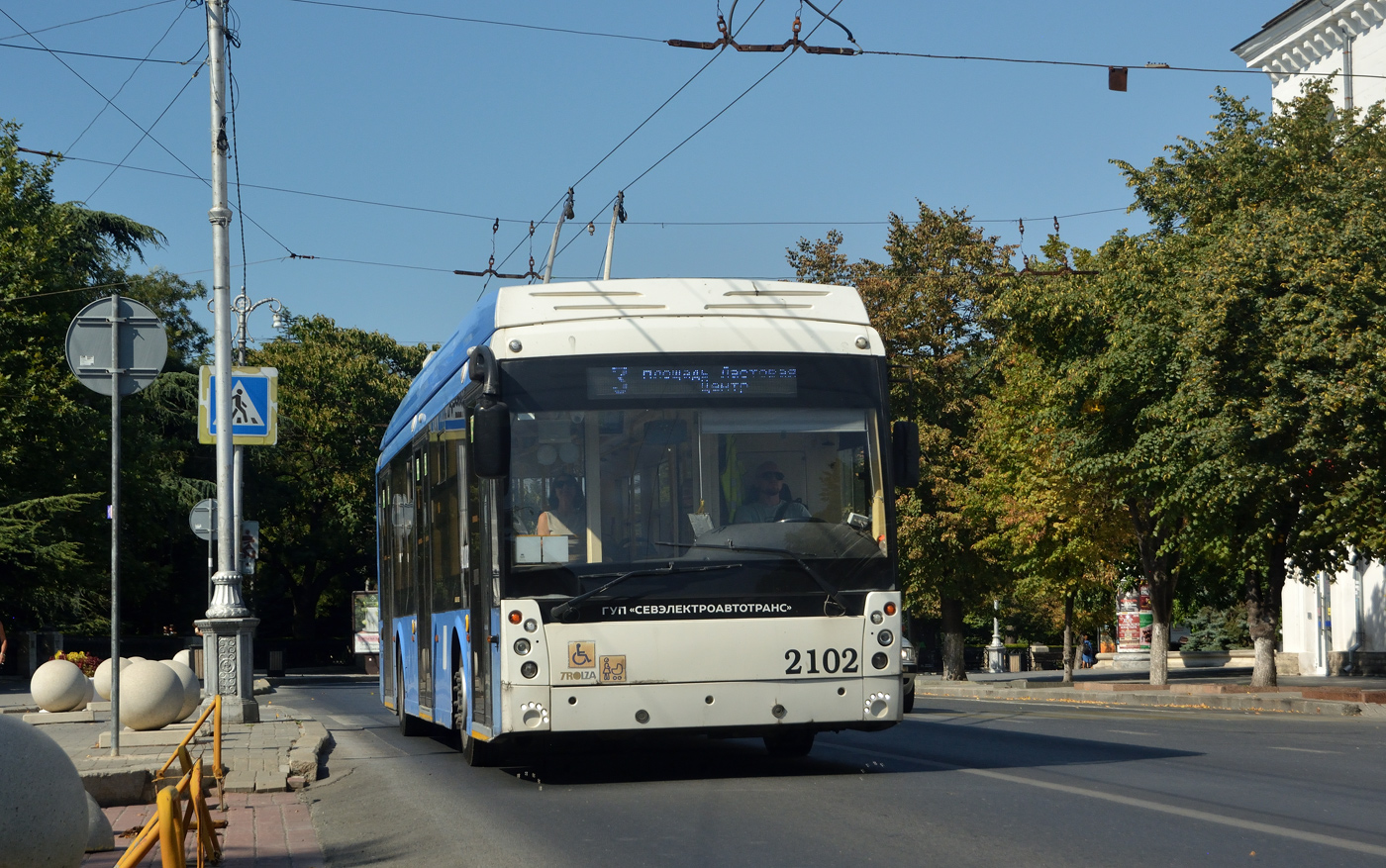 Sewastopol, Trolza-5265.02 “Megapolis” Nr 2102