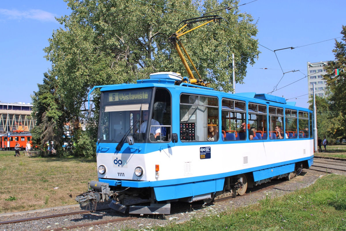 Ostrava, Tatra T6A5 č. 1111; Ostrava — 130 let MHD v Ostravě — Slavnostní jízda konvoje historických vozidel