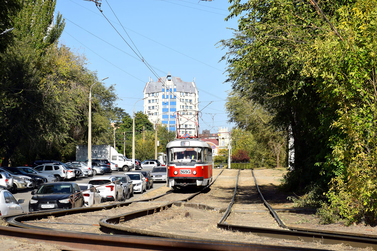Волгоград, Tatra T3SU № 2695