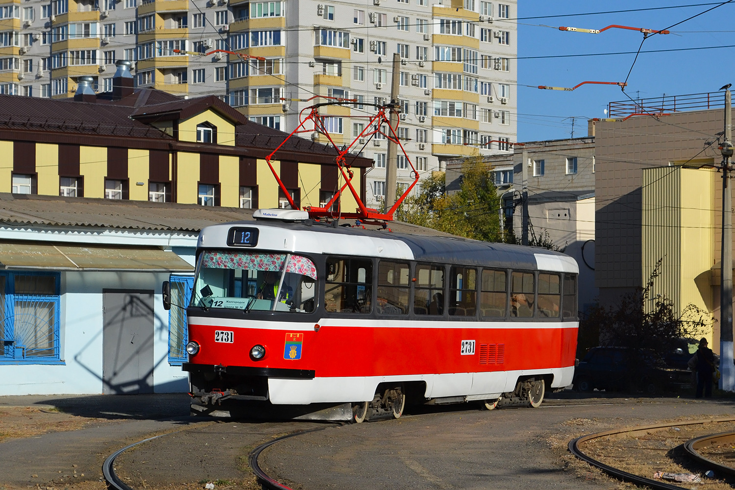 Volgograd, Tatra T3SU # 2731