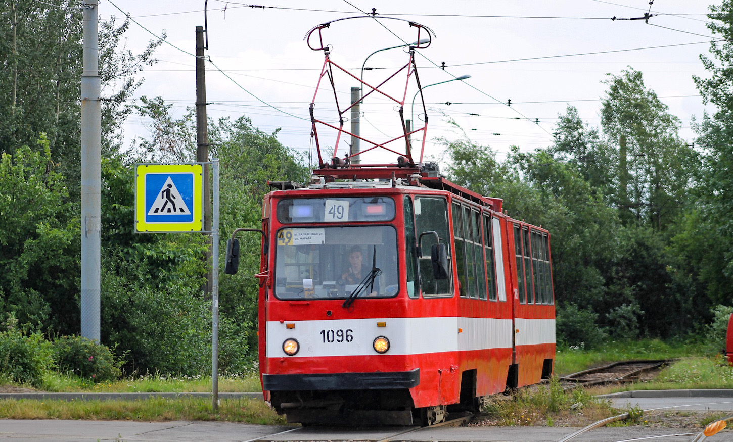 Санкт-Петербург, ЛВС-86К № 1096 Санкт-Петербург, ЛВС-86К № 1096