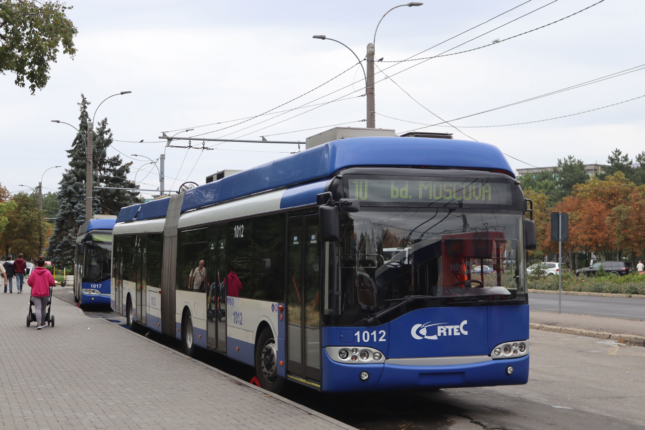 Chișinău, Solaris Trollino II 18 AC Nr. 1012