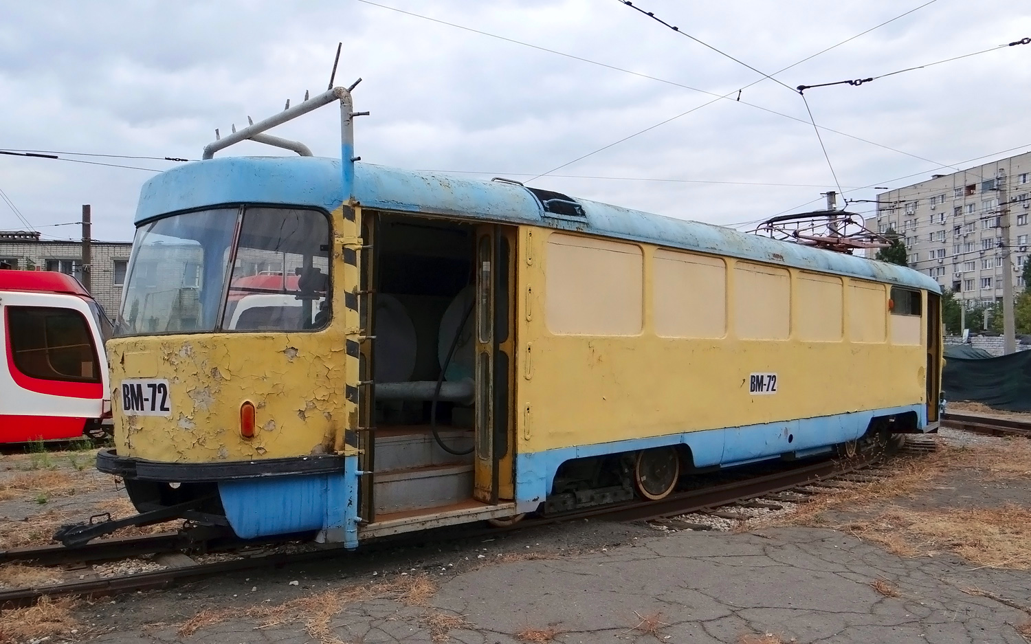 Волгоград, Tatra T3SU (двухдверная) № 72
