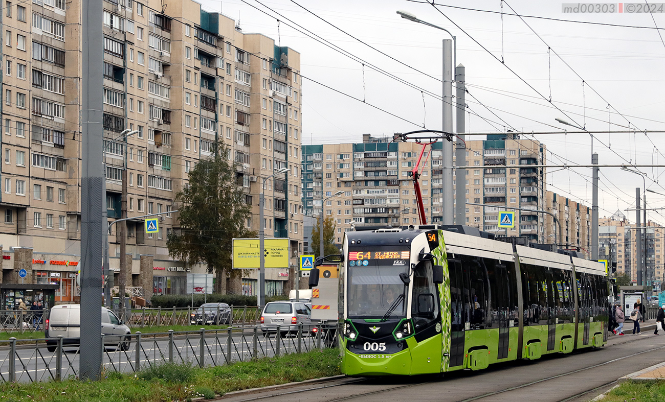 Санкт-Петербург, Stadler B85600M № 005