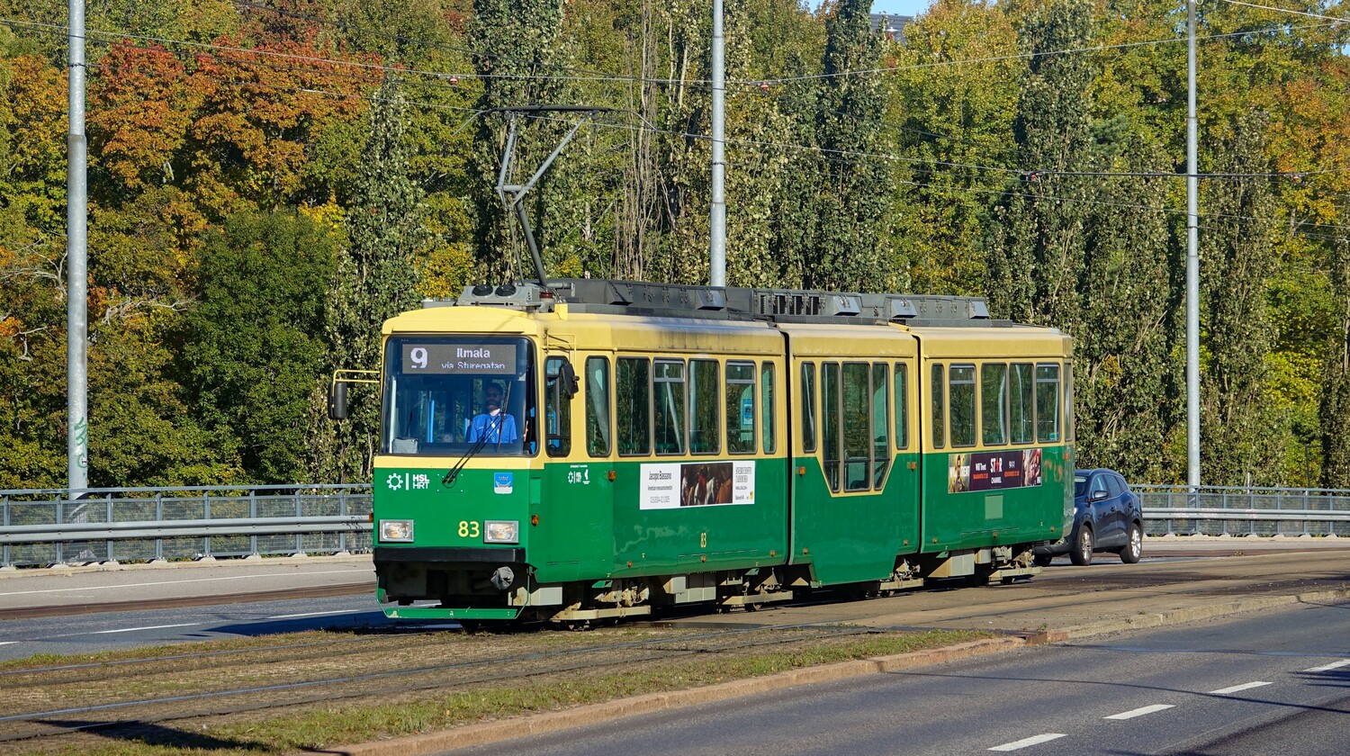 Хельсинки — Эспоо, Valmet MLNRV2 № 83