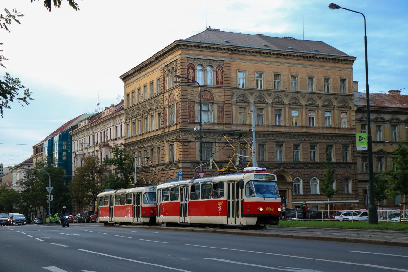 Прага, Tatra T3R.P № 8569