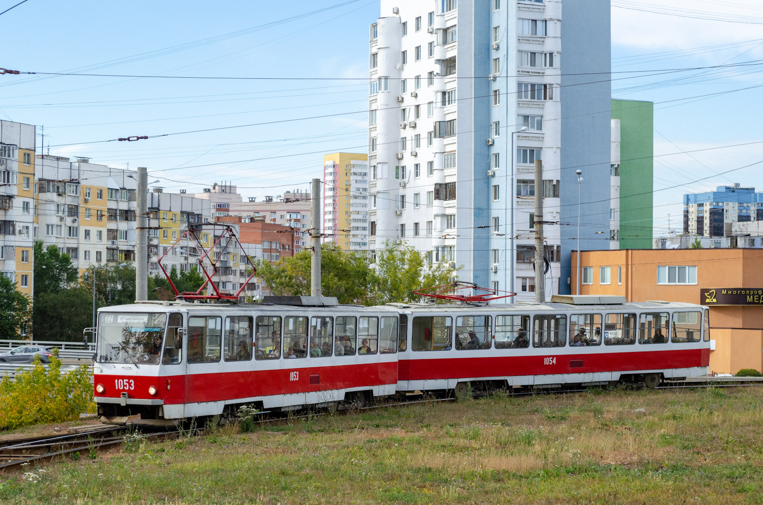 Самара, Tatra T6B5SU № 1053